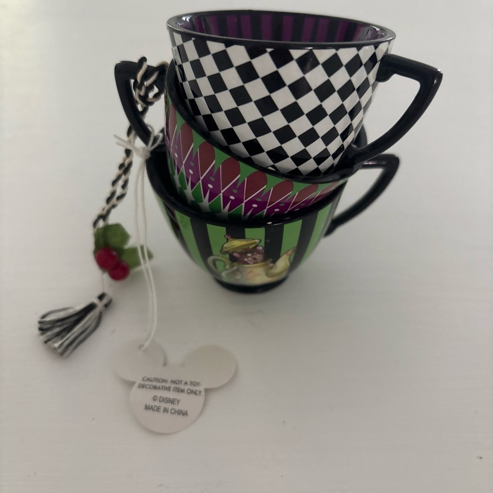 Disney Mad Hatter Teacup Ornament